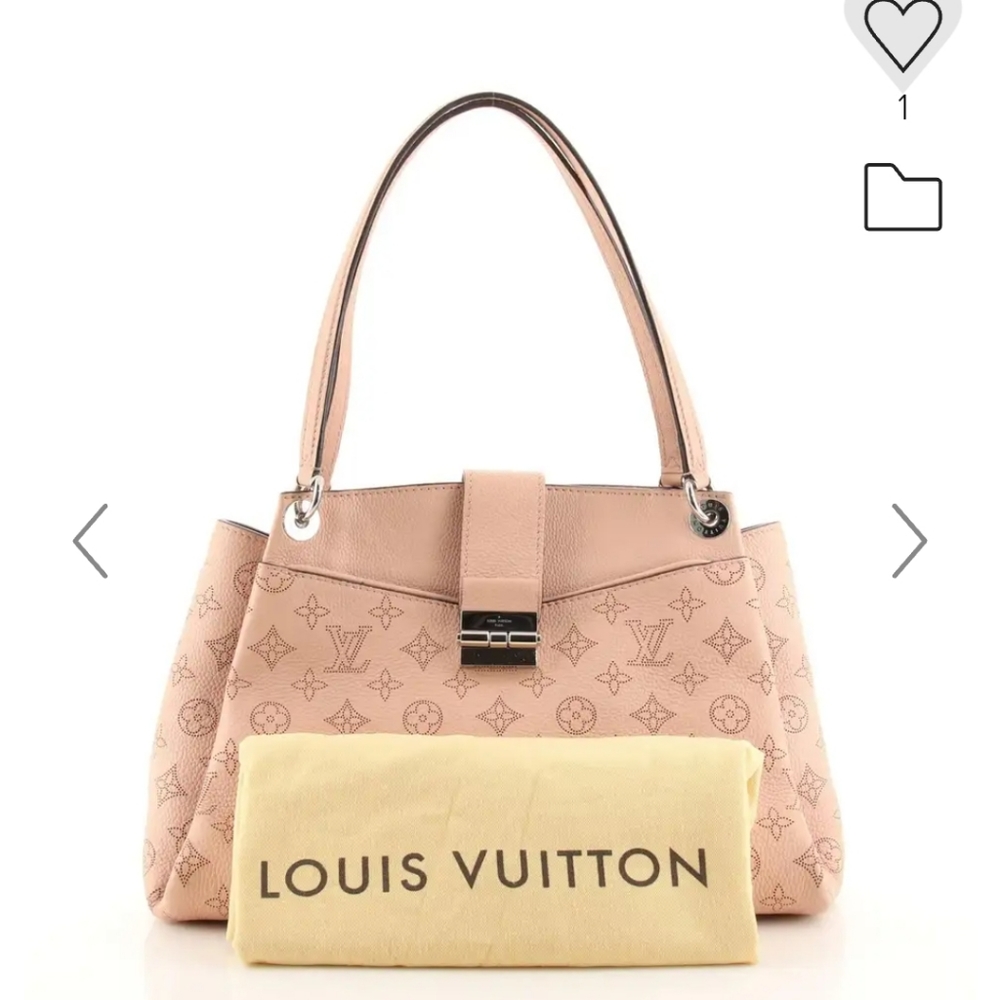 Louis Vuitton monogram machine calfskin magnolia severes